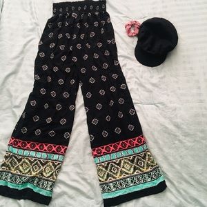 Boho Pants High Waisted